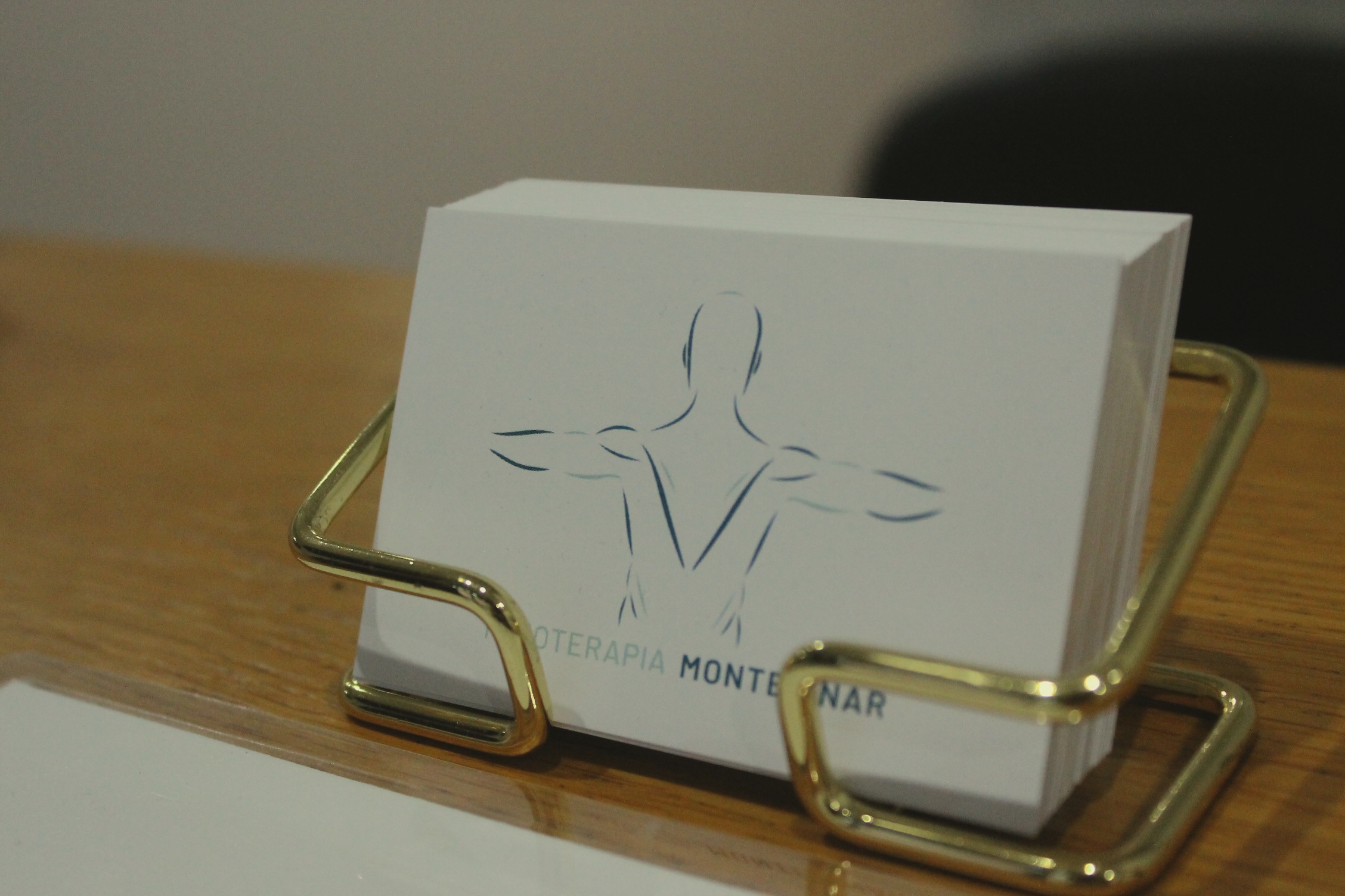 Tarjeta de visita Fisioterapia Montepinar